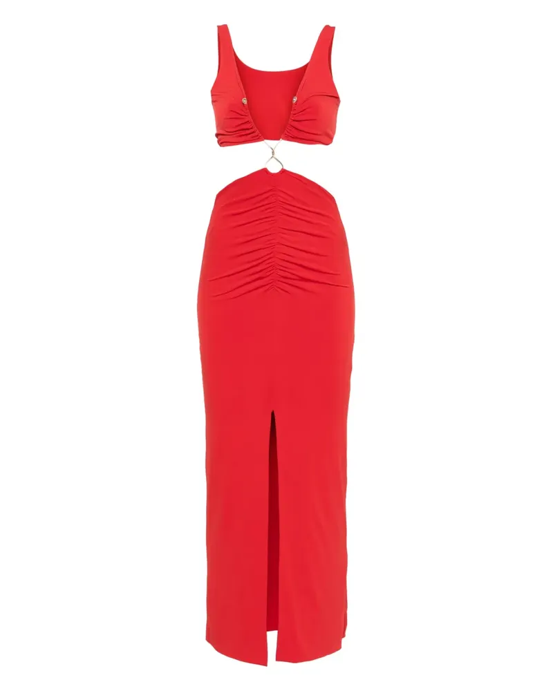 NISSA Maxikleid mit Cut-Out - Rot Rot