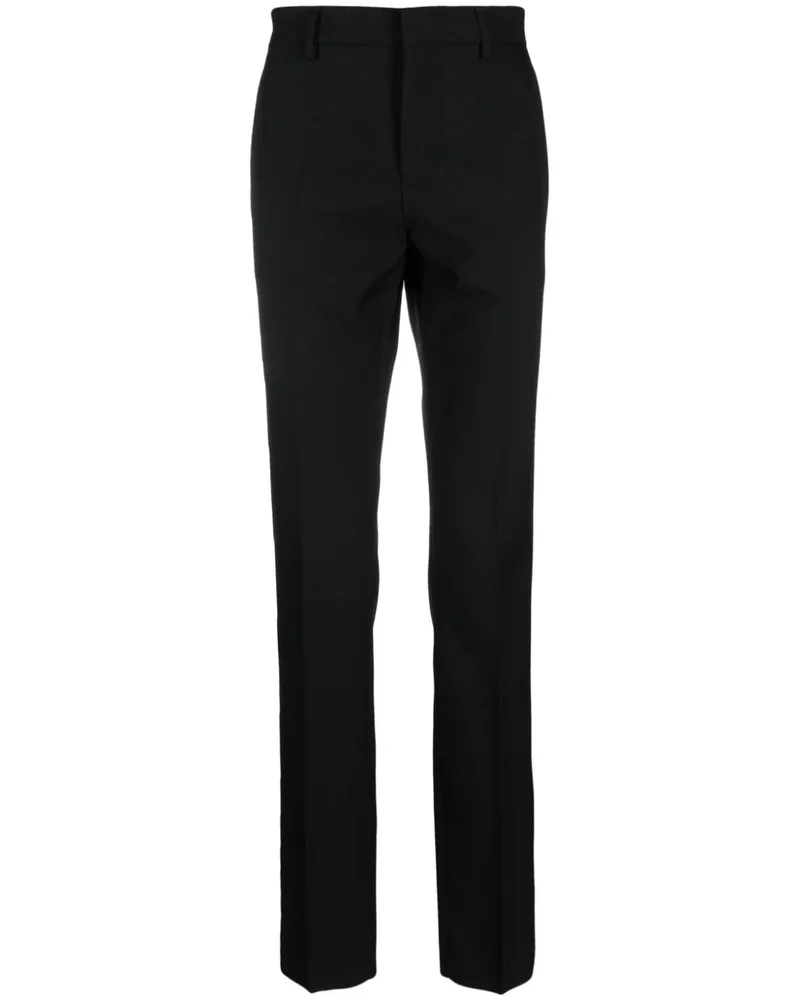 Versace Hose mit schmalem Schnitt - Schwarz Schwarz