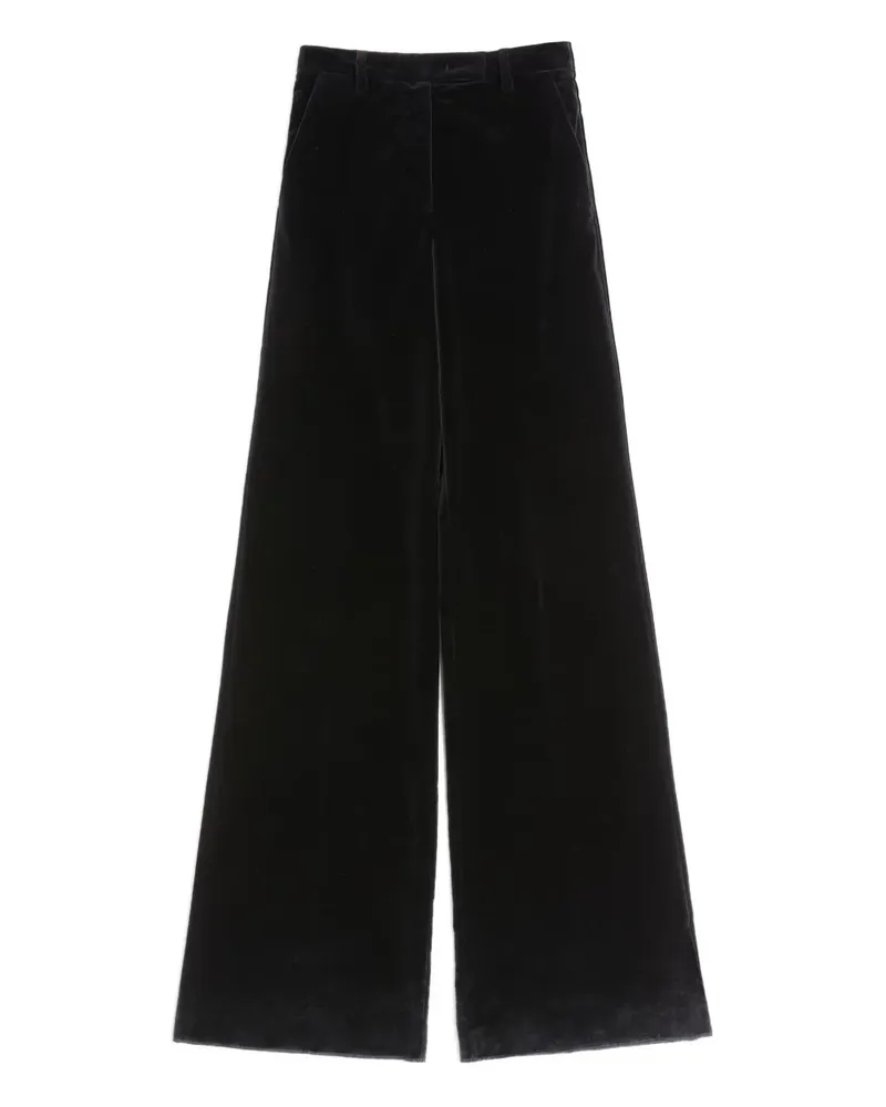 Valentino Garavani velvet trousers - Schwarz Schwarz