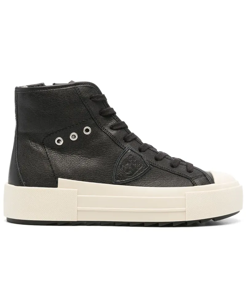 Philippe Model New Hybrid Mid Sneakers - Schwarz Schwarz