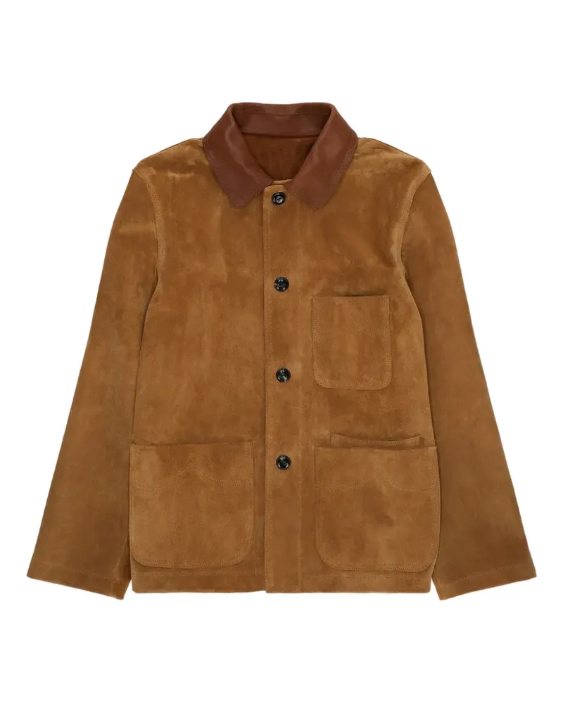 Fortela patch-pocket jacket - Braun Braun