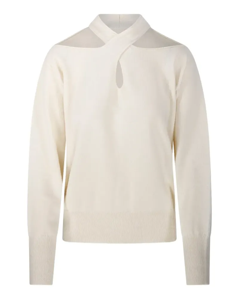 Federica Tosi Pullover mit Cut-Out - Nude Nude