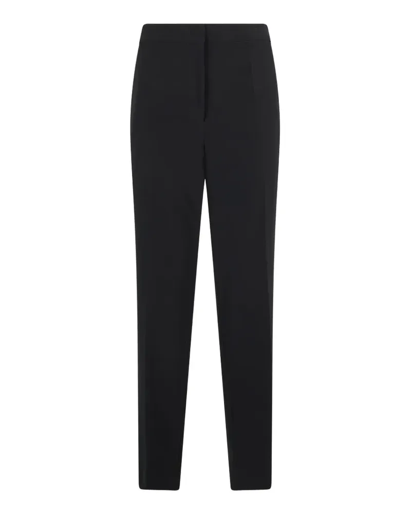 Moschino concealed-fastening slim-fit trousers - Schwarz Schwarz