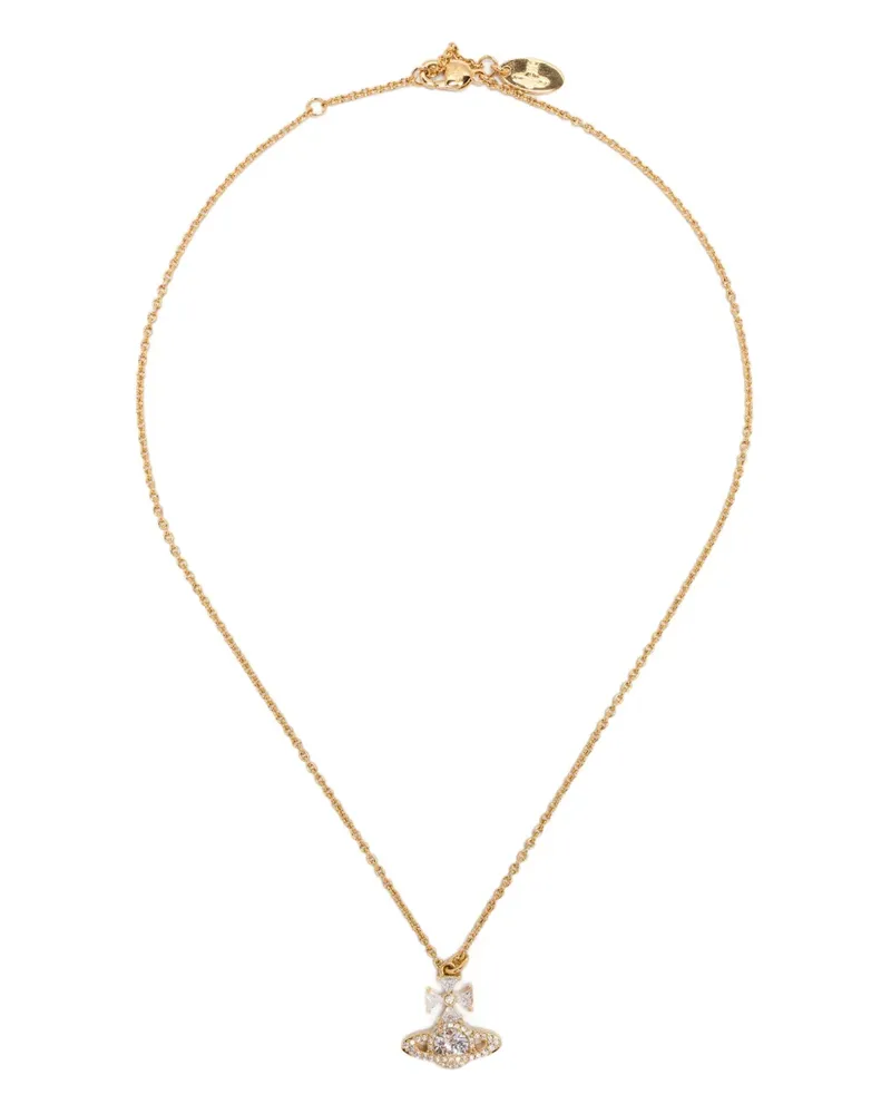 Vivienne Westwood Natalina Halskette mit Strass - Gold Gold