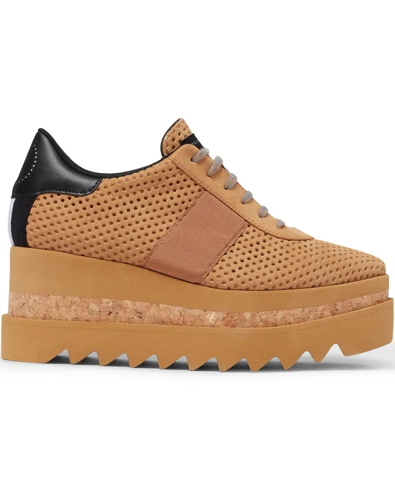 Stella McCartney Sneakers mit Logo-Stickerei - Braun Braun