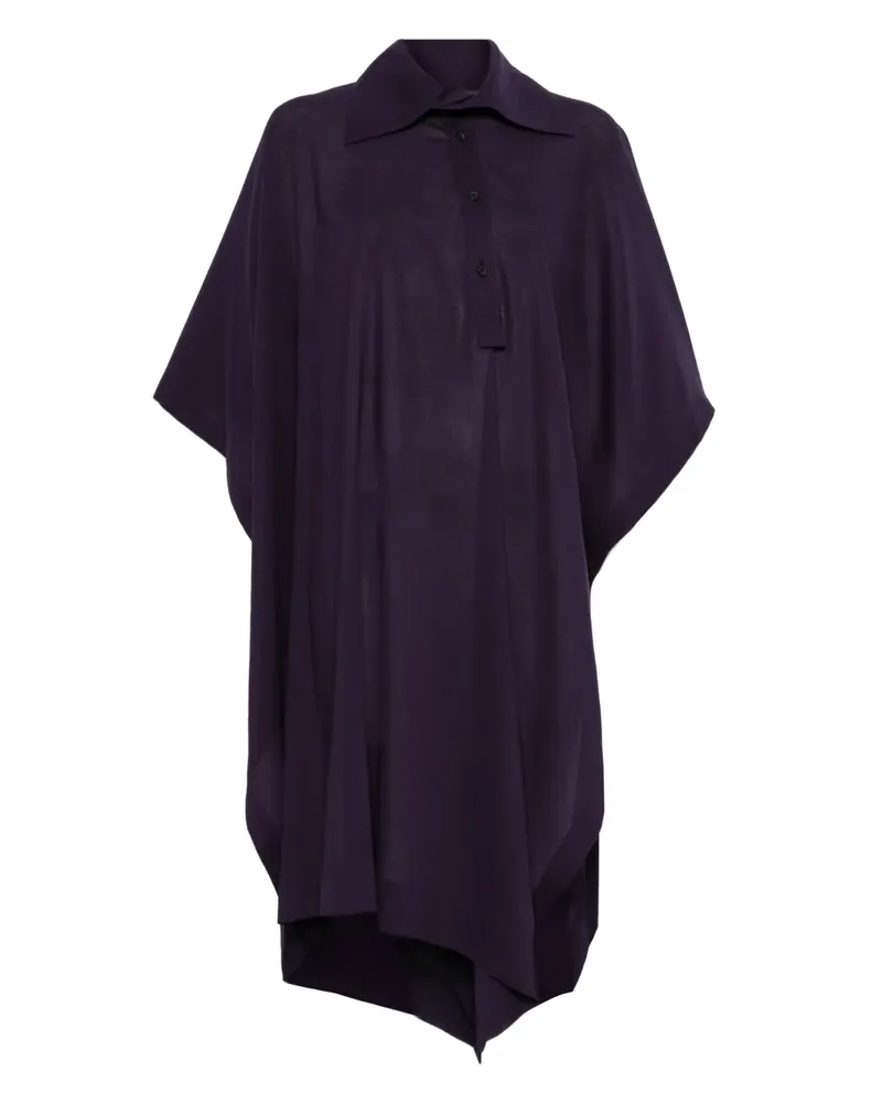 Issey Miyake Encloth Hemd - Violett Violett