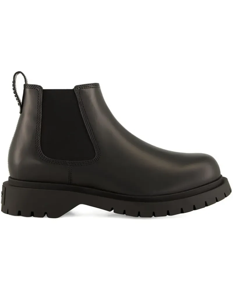 Givenchy Chelsea brushed leather boots - Schwarz Schwarz
