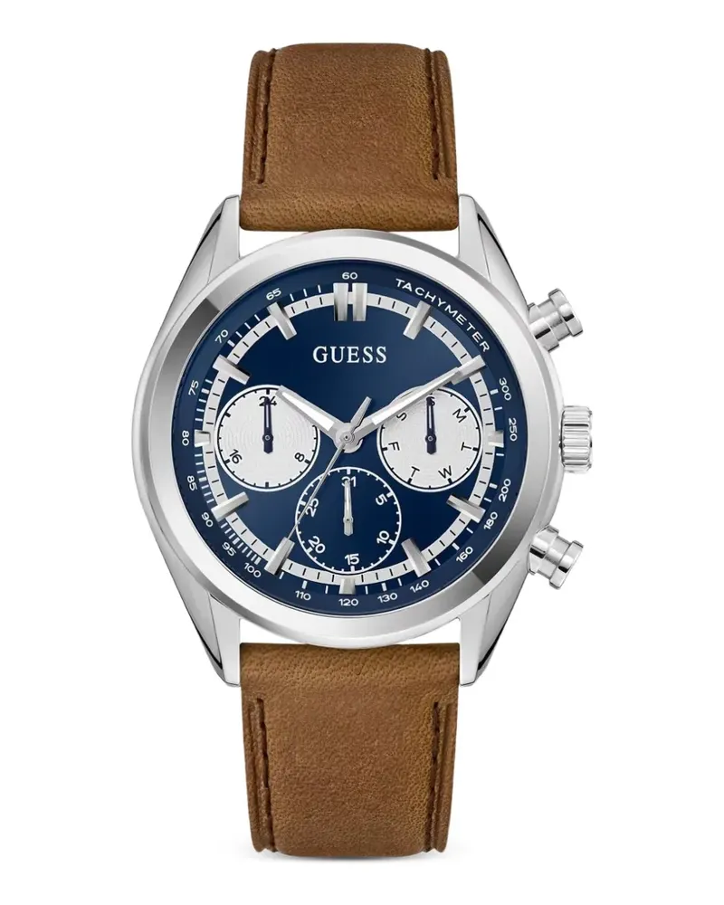 Guess round-shape 44mm watch - Blau Blau