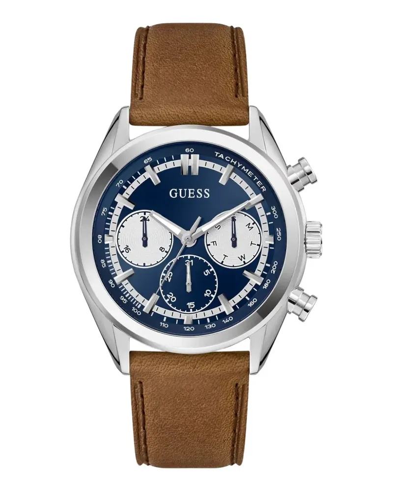 Guess round-shape 44mm watch - Blau Blau