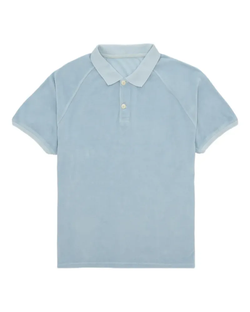 Fortela Brody buttoned polo shirt - Blau Blau