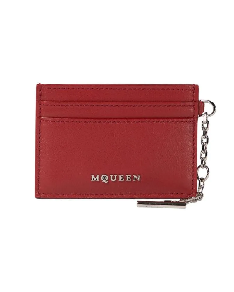 Alexander McQueen Sling Kartenetui - Rot Rot