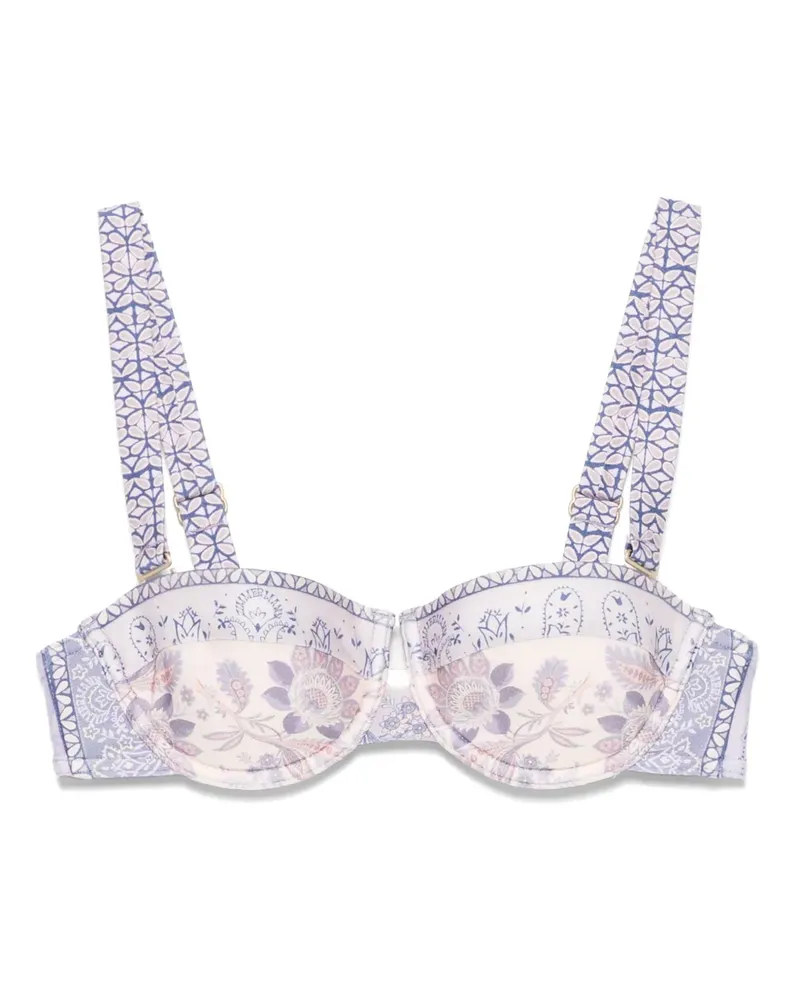 Zimmermann Lucky Bikinioberteil - Nude Nude