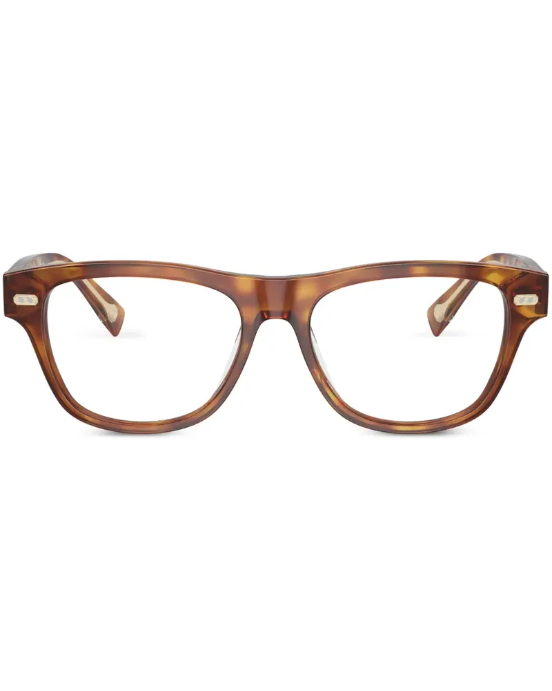 Brunello Cucinelli BC3005 Brille mit eckigem Gestell - Grün Grün