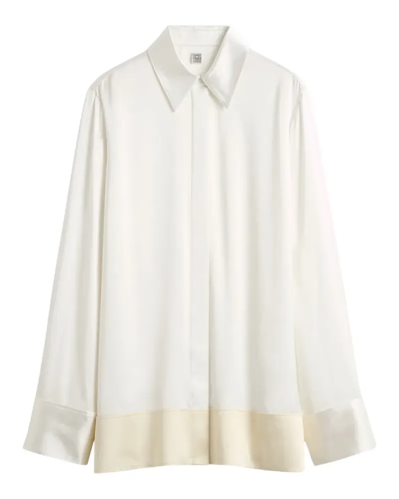 Totême Langärmeliges Hemd - Weiß Weiß