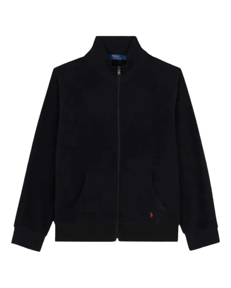 Ralph Lauren logo-print zip-up sweater - Schwarz Schwarz
