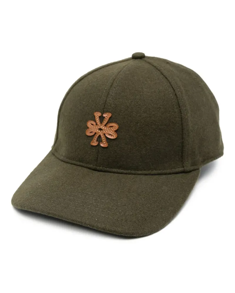 Jacob Cohën Baseballkappe mit Logo-Patch - Grün Grün