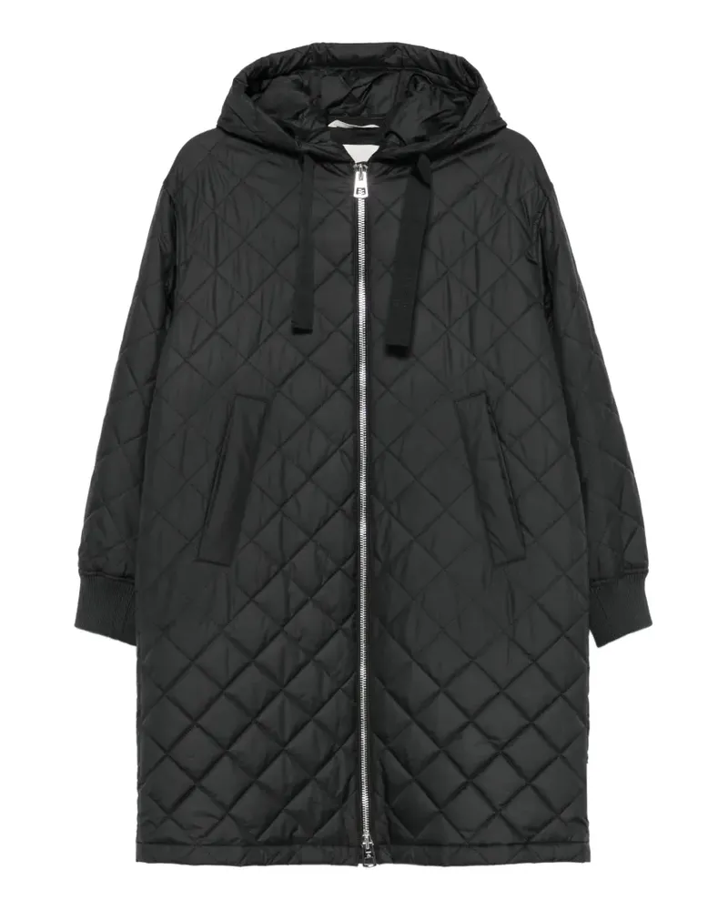 Marc O'Polo quilted hooded coat - Schwarz Schwarz