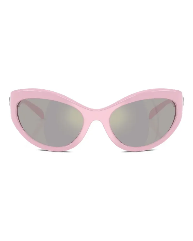 Versace Cat-Eye-Sonnenbrille mit Medusa-Motiv - Rosa Rosa
