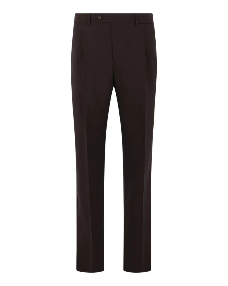 Caruso Darted trousers - Braun Braun