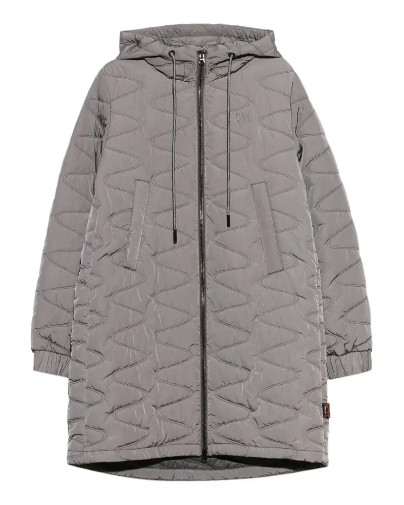 BIMBA Y LOLA Wattierter Steppjacke - Grau Grau