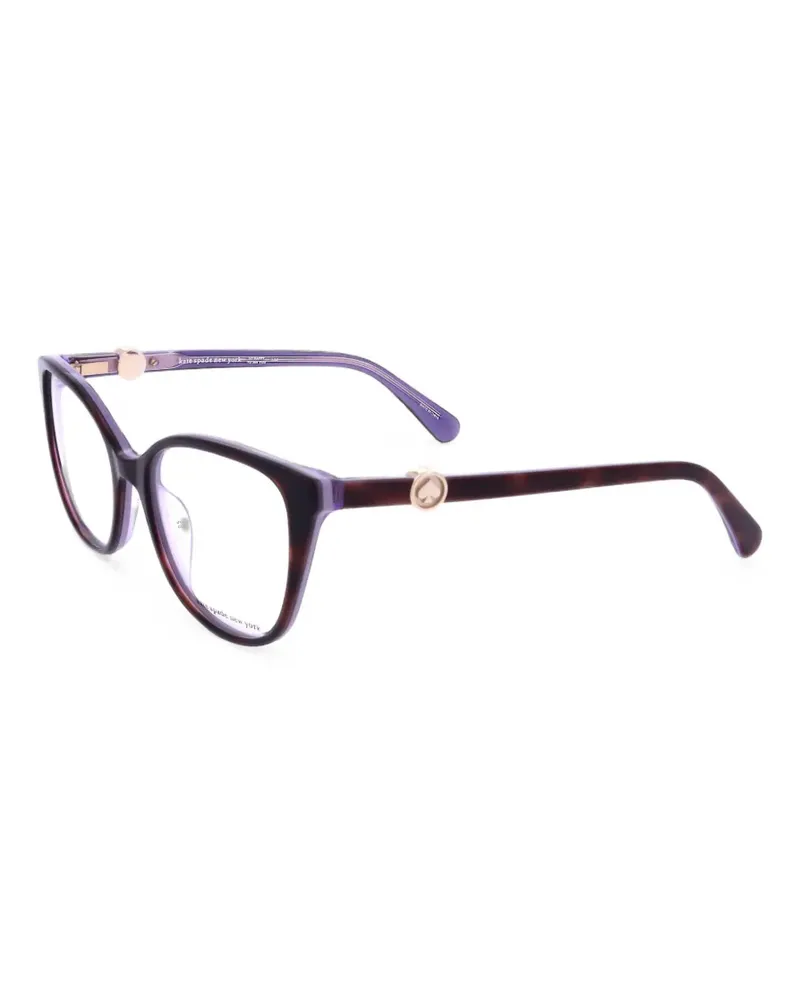 Kate Spade Taya Brille mit eckigem Gestell - Braun Braun