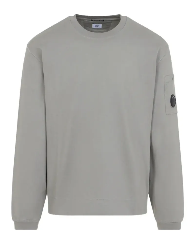 C.P. Company Sweatshirt mit Linsen-Detail - Grau Grau