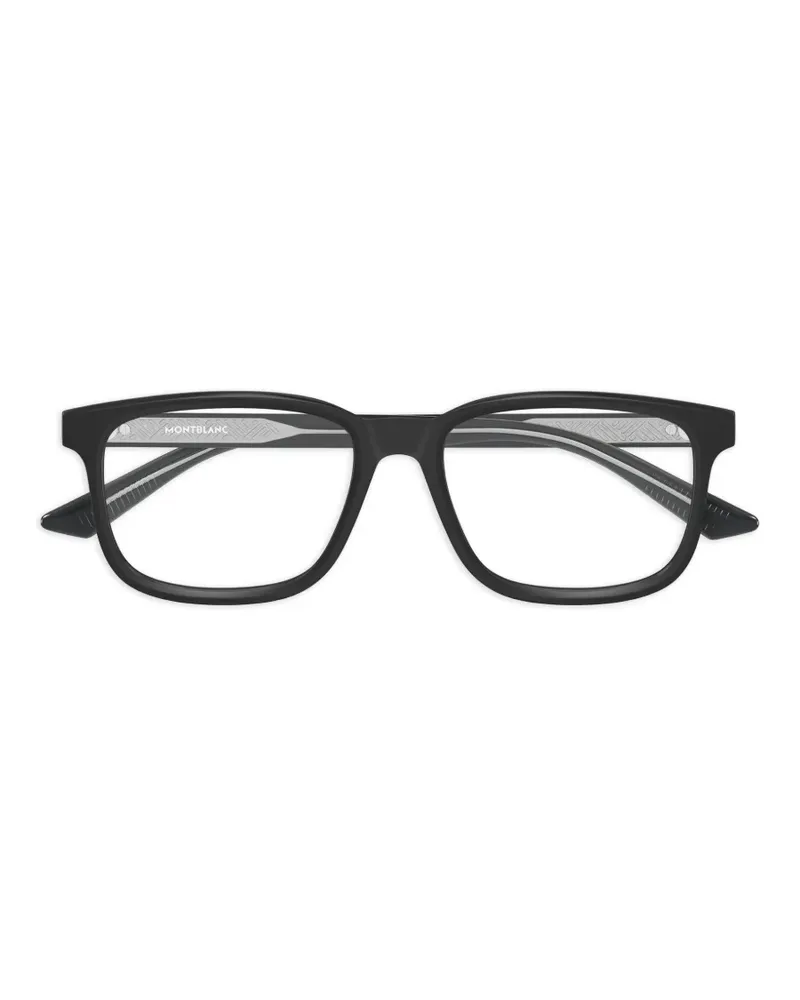 Montblanc square-frame glasses - Schwarz Schwarz