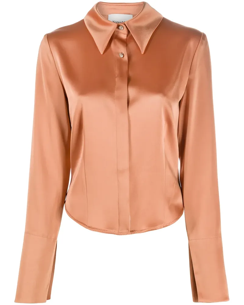 Nanushka Alice' Hemd - Orange Orange