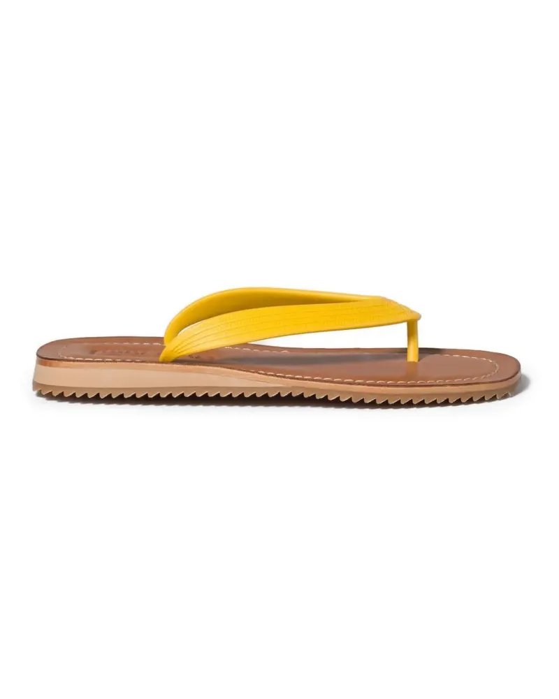 Miu Miu thong sandals - Gelb Gelb