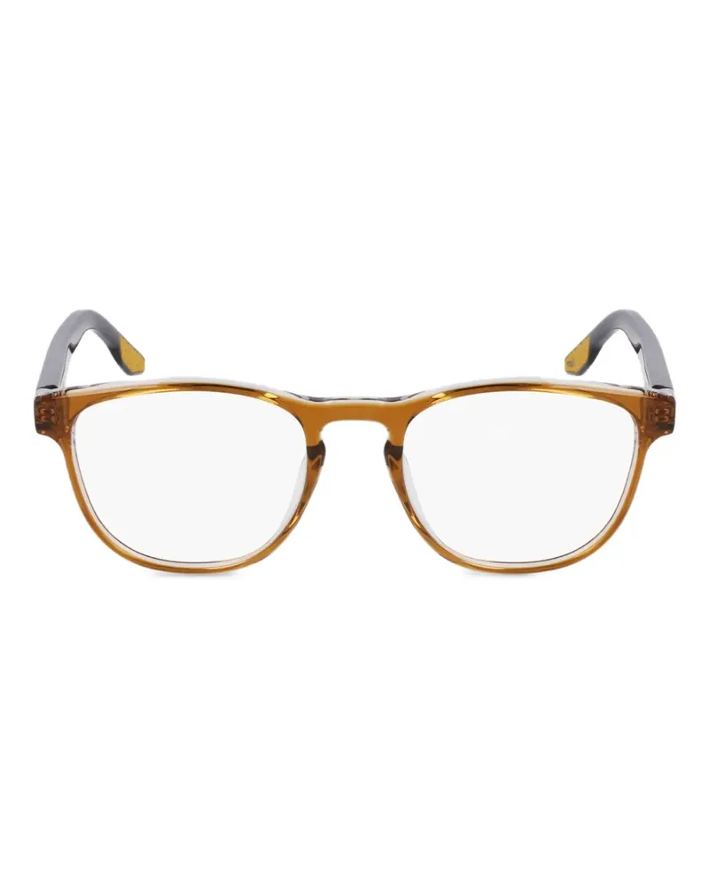 Nike Brille mit eckigem Gestell - Braun Braun