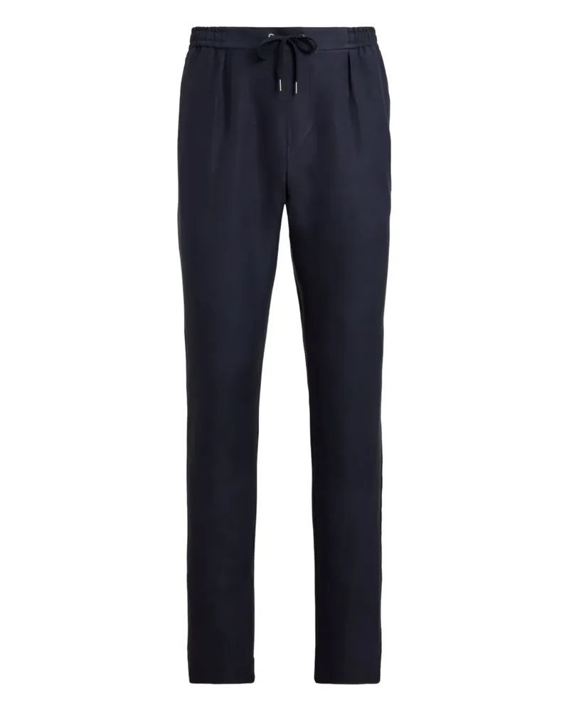 Ralph Lauren Bundfaltenhose mit Kordelzug - Blau Blau