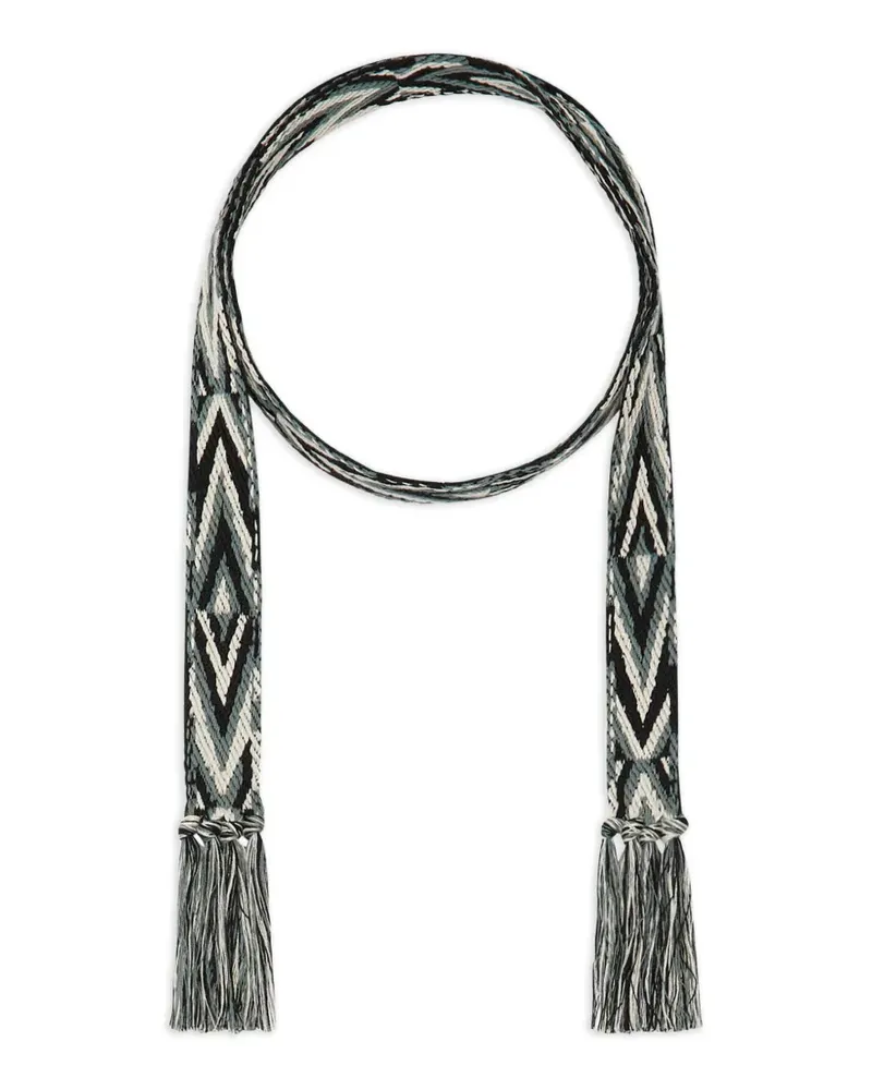 Pierre-Louis Mascia Gürtel mit geometrischer Quaste - Nude Nude