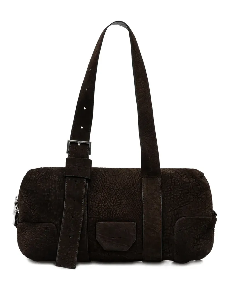 AllSaints Ares leather shoulder bag - Braun Braun