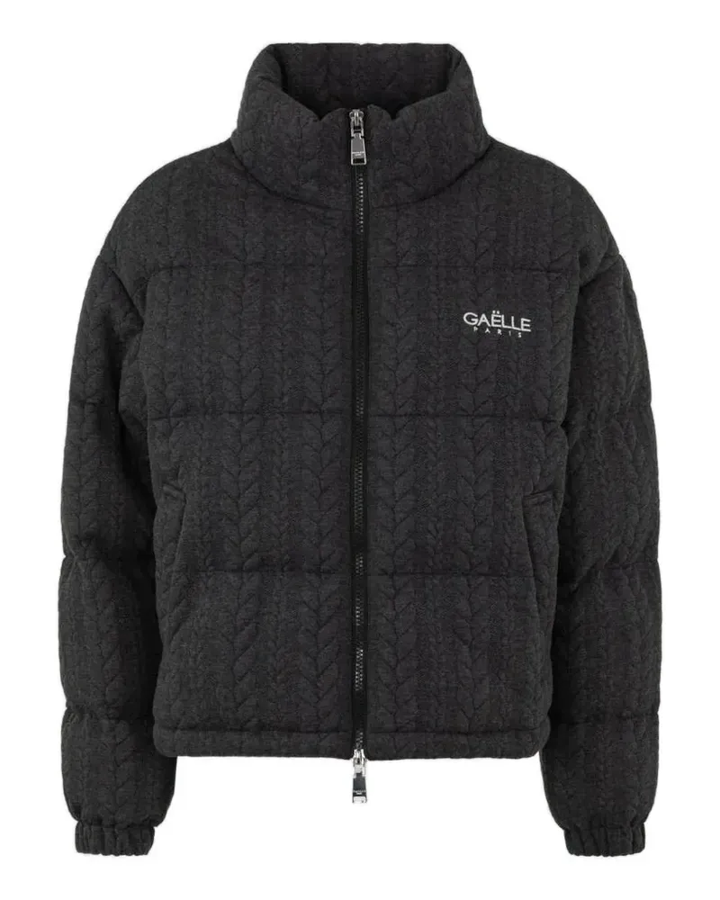 Gaëlle Bonheur cable-knit padded jacket - Grau Grau