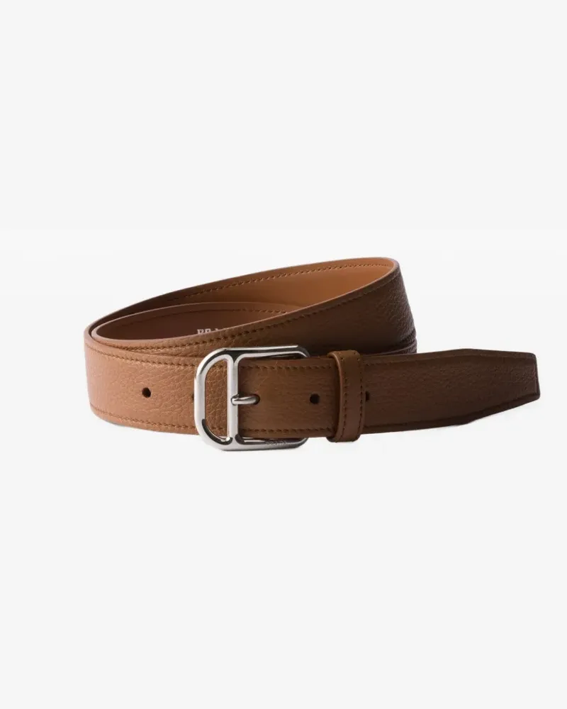 Prada Klassischer Gürtel - Braun Braun