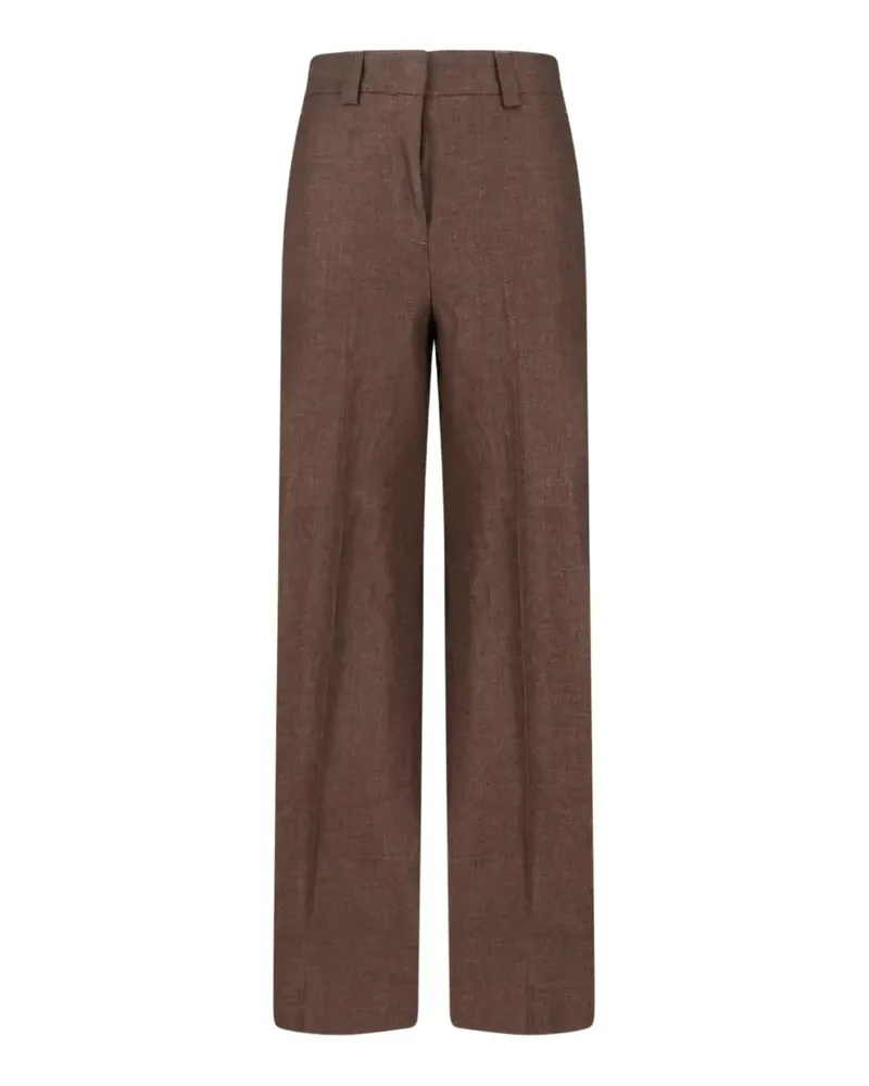 Incotex button tailored trousers - Braun Braun
