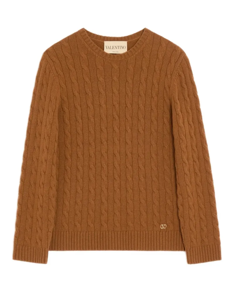 Valentino Garavani Klassischer Kaschmirpullover - Braun Braun