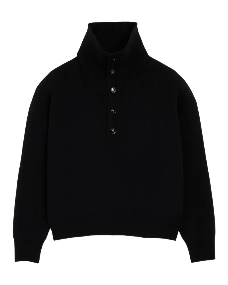 AMI Paris Ami de Coeur button-fastening sweater - Rot Rot
