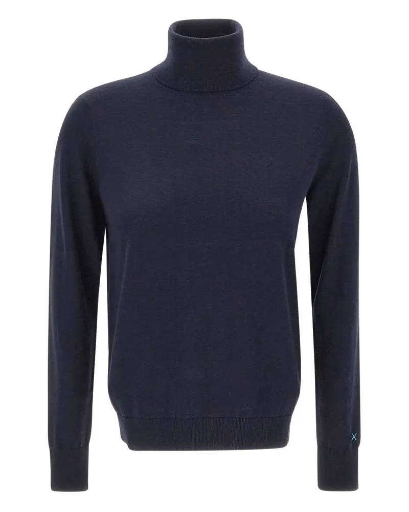 Sun68 Pullover mit Rollkragen - Blau Blau
