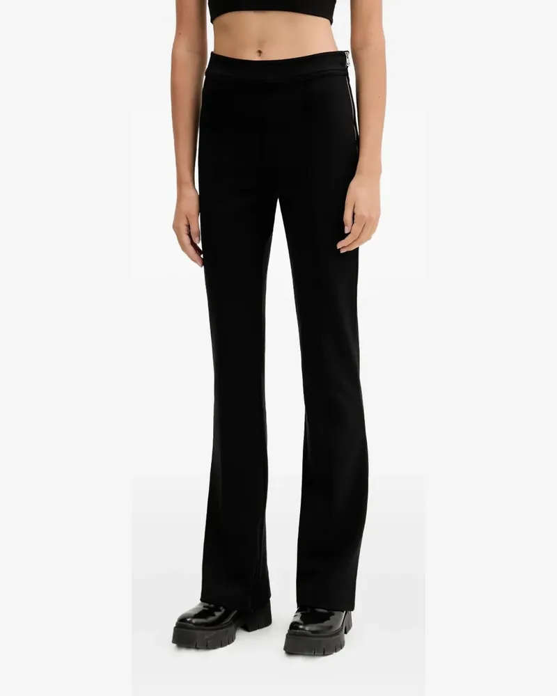HUGO BOSS Ausgestellte Hose - Schwarz Schwarz