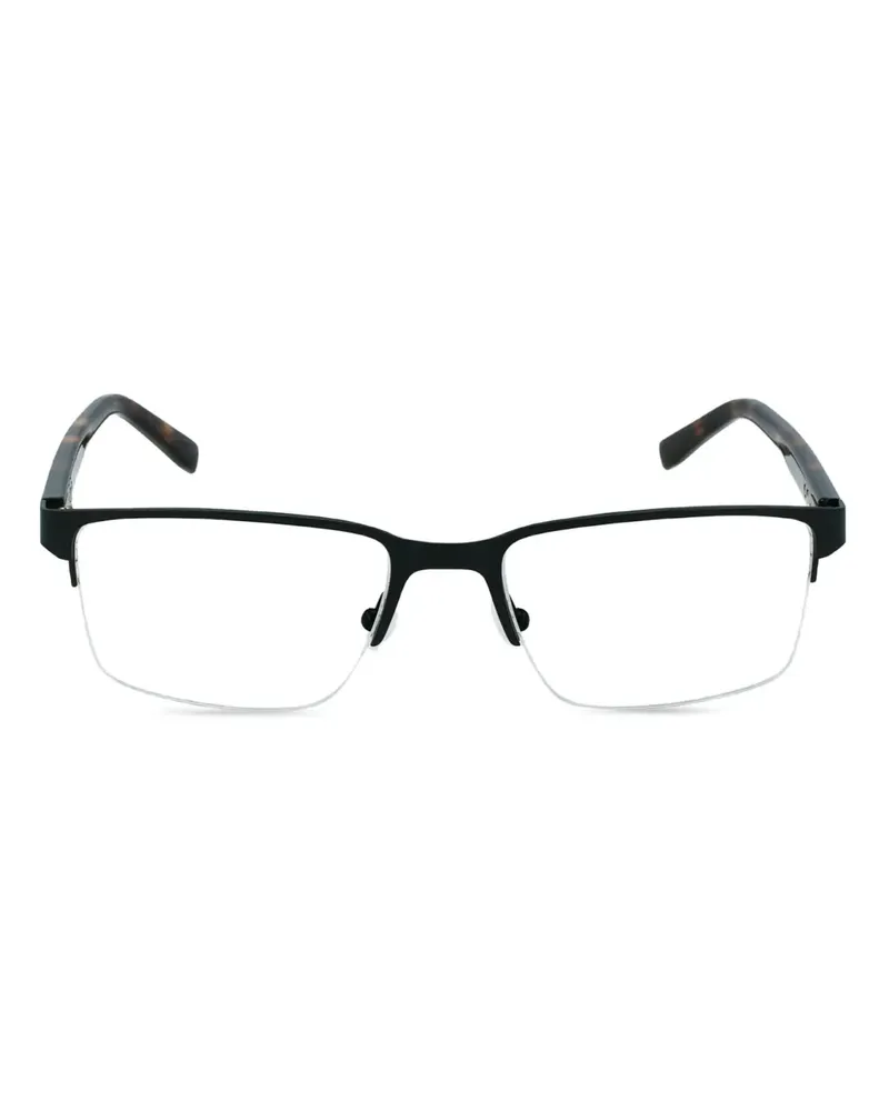 Lacoste Brille mit eckigem Gestell - Braun Braun