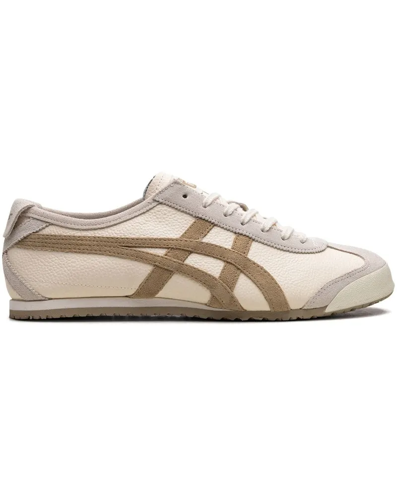 Onitsuka Tiger Mexico 66 Vin White/Grey/Brown Sneakers - Nude Nude