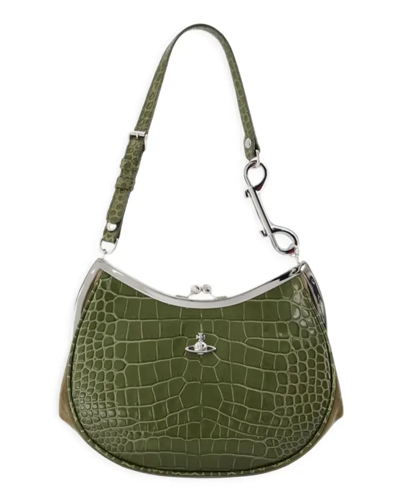 Vivienne Westwood Charm Frame Portemonnaie - Grün Grün