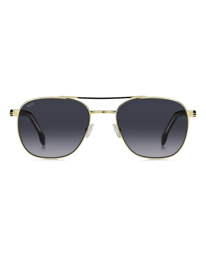 HUGO BOSS Sonnenbrille mit Farbverlauf im Metallic-Look - Gold Gold