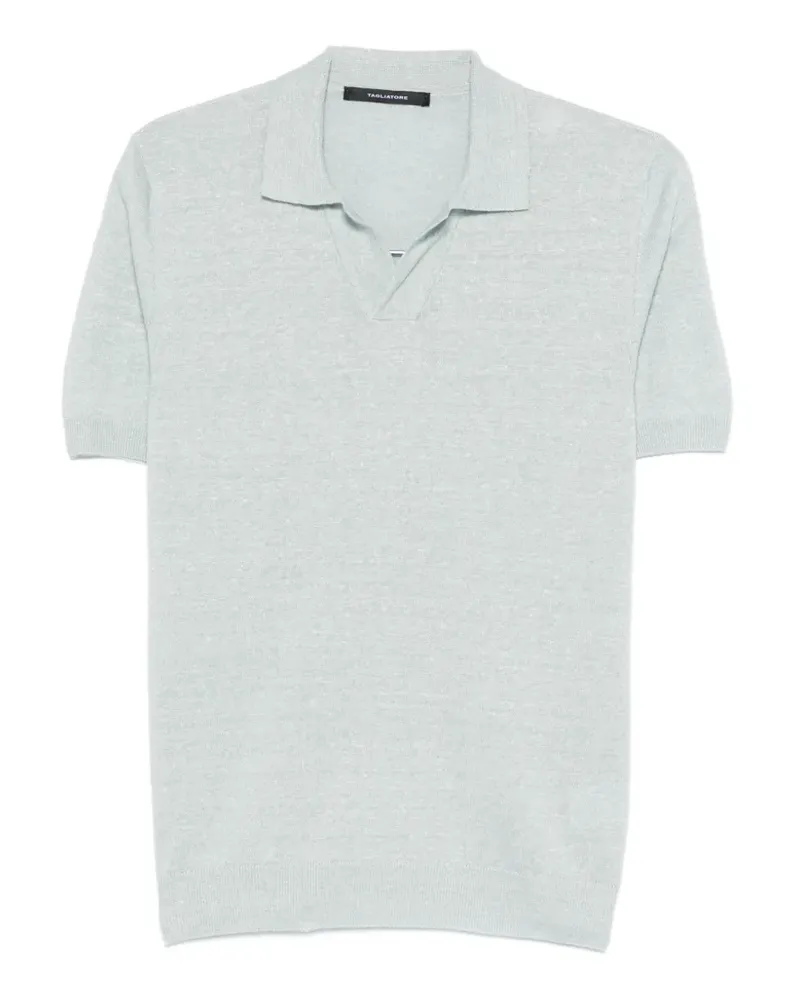 Tagliatore Keith T-Shirt mit V-Ausschnitt - Grün Grün