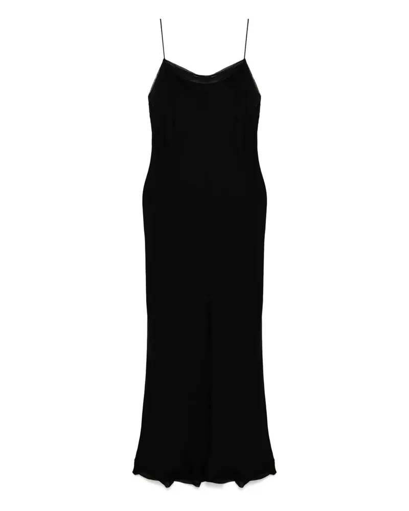 Totême Camisole-Kleid aus Satin - Schwarz Schwarz