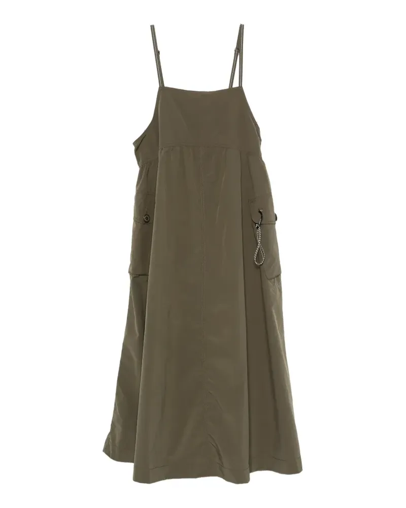 and wander sleeveless midi dress - Grün Grün