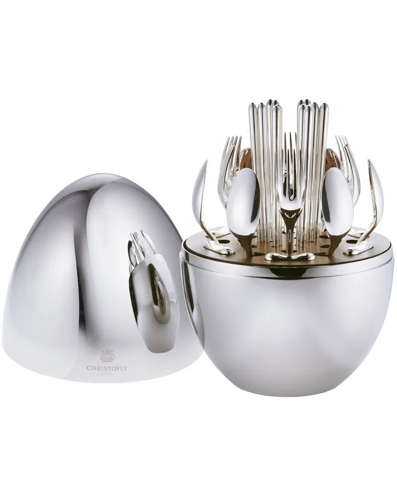 Christofle Mood Asia Besteck-Set (6 Personen) - Silber Silber