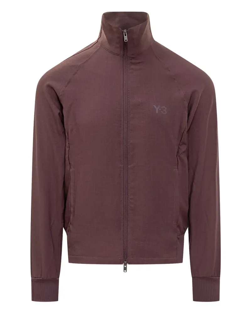 Y-3 Sweatshirt mit Logo-Print - Rot Rot