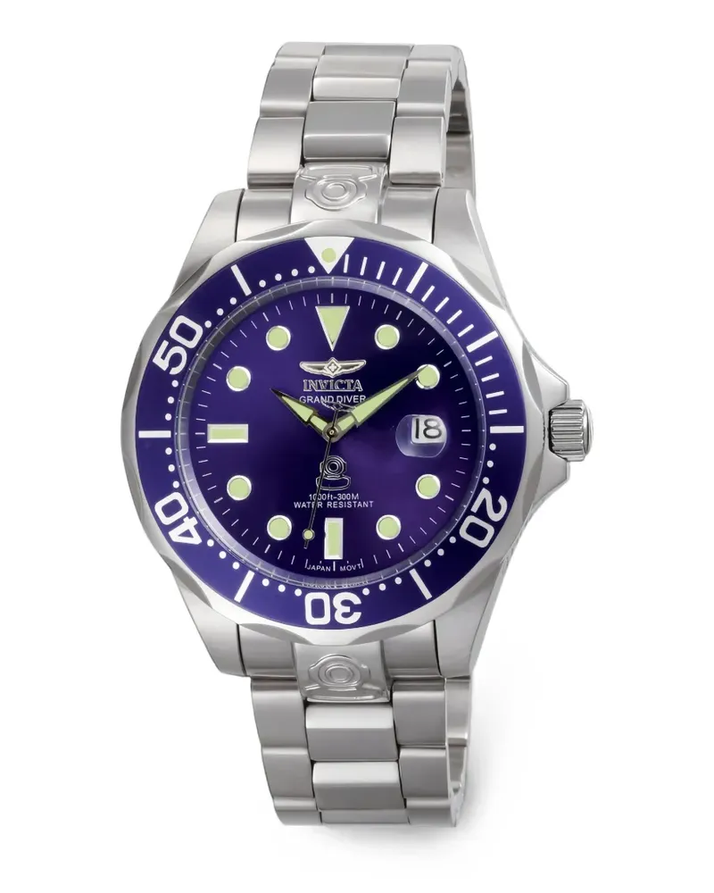 Invicta Grand Diver Armbanduhr 47mm - Blau Blau